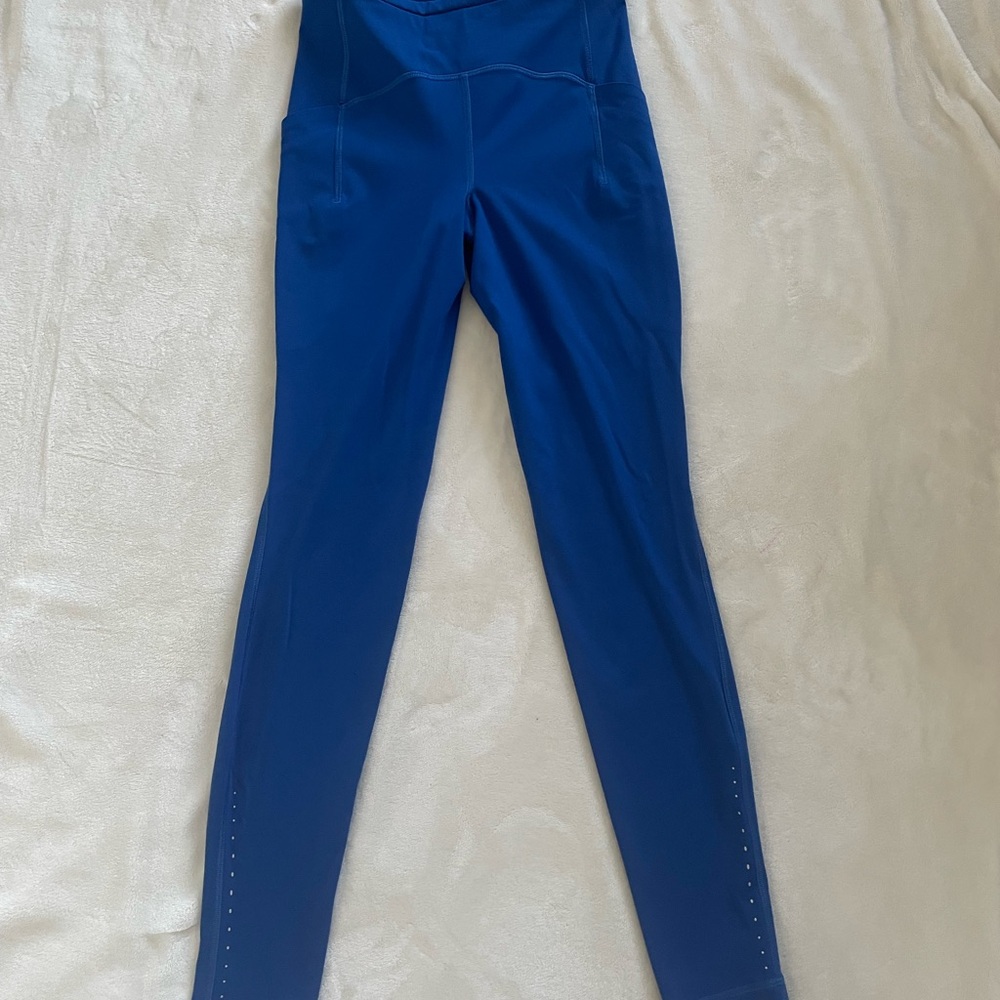 Blue High-Waisted Lululemon Leggings